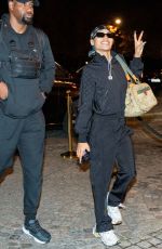 COI LERAY Arrives at Her Hotel in Paris 09/25/2023