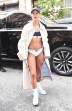 COI LERAY Arrives at Tommy Hilfiger Dinner at New York Fashion Week 09/10/2023