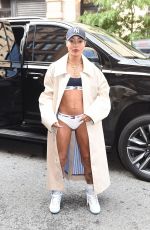COI LERAY Arrives at Tommy Hilfiger Dinner at New York Fashion Week 09/10/2023