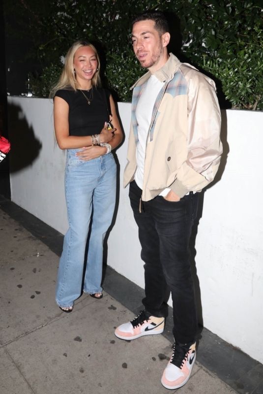 CORINNE OLYMPIOS on a Date Night in Los Angeles 09/01/2023