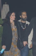 COURTENEY COX Leaves Nobu Restaurant in Malibu 09/15/2023