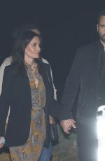 COURTENEY COX Leaves Nobu Restaurant in Malibu 09/15/2023