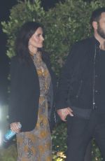 COURTENEY COX Leaves Nobu Restaurant in Malibu 09/15/2023