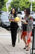 CRYSTAL MINKOFF and JENNIFER TILLY at The Ivy Restaurant in Los Angeles 09/22/2023