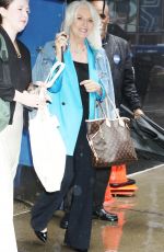 CYNTHIA GERMANOTTA Leaves Good Morning America Studio in New York 09/18/2023