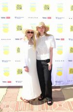DAKOTA and ELLE FANNING at LA Loves Alex