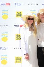 DAKOTA and ELLE FANNING at LA Loves Alex