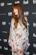 DAKOTA JOHNSON at Daddio Premiere at 2023 Toronto International Film Festival 09/11/2023