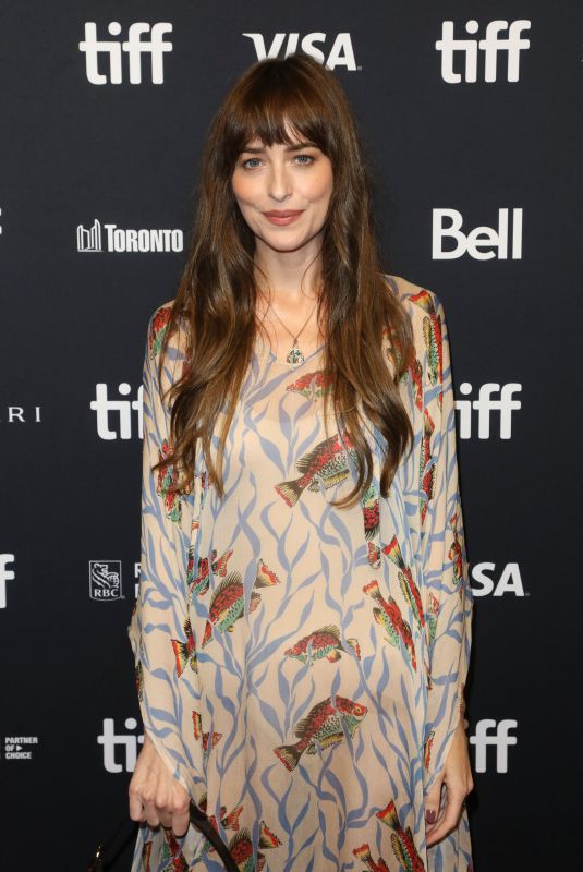 DAKOTA JOHNSON at Daddio Premiere at 2023 Toronto International Film Festival 09/11/2023