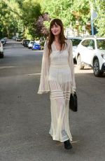 DAKOTA JOHNSON at Daddio Screening at 50th Telluride Film Festival 08/31/2023
