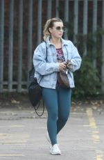 DANI DYER Leaves Gym with a Friend in London 09/12/2023
