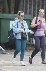 DANI DYER Leaves Gym with a Friend in London 09/12/2023