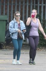 DANI DYER Leaves Gym with a Friend in London 09/12/2023