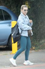 DANI DYER Leaves Gym with a Friend in London 09/12/2023