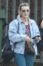 DANI DYER Leaves Gym with a Friend in London 09/12/2023