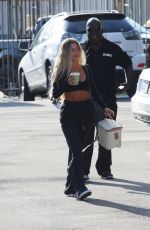 DANIELLA KARAGACH Arrives at DWTS Studio in Los Angeles 09/14/2023