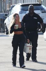 DANIELLA KARAGACH Arrives at DWTS Studio in Los Angeles 09/14/2023