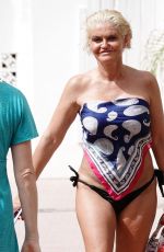DANIELLA WESBROOK on Holiday at Jacaranda Lounge in Ibiza 09/17/2023