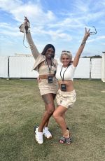 DANIELLA WESTBROOK and SANDI BONGLE at Milton Keynes Pride Festival 09/09/2023