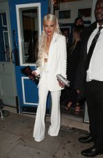 DANIELLE HAROLD Arrives at Inside Soap Awards 2023 at Salsa in London 09/25/2023
