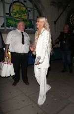 DANIELLE HAROLD Arrives at Inside Soap Awards 2023 at Salsa in London 09/25/2023