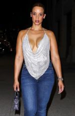 DASCHA POLANCO Arrives at Pandora Event at New York Fashion Week 09/06/2023