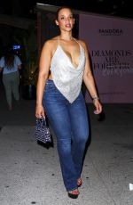DASCHA POLANCO Arrives at Pandora Event at New York Fashion Week 09/06/2023