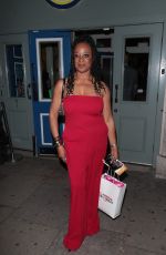 DAWN HOPE Arrives at Inside Soap Awards 2023 at Salsa in London 09/25/2023