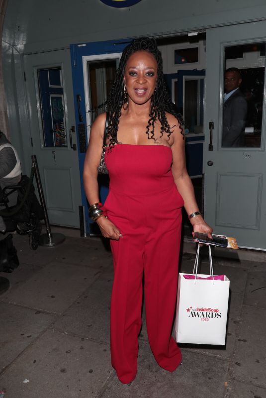 DAWN HOPE Arrives at Inside Soap Awards 2023 at Salsa in London 09/25/2023