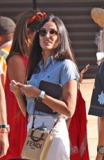 DEMI MOORE Out with Friends in Los Angeles 08/31/2023