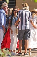 DEMI MOORE Out with Friends in Los Angeles 08/31/2023