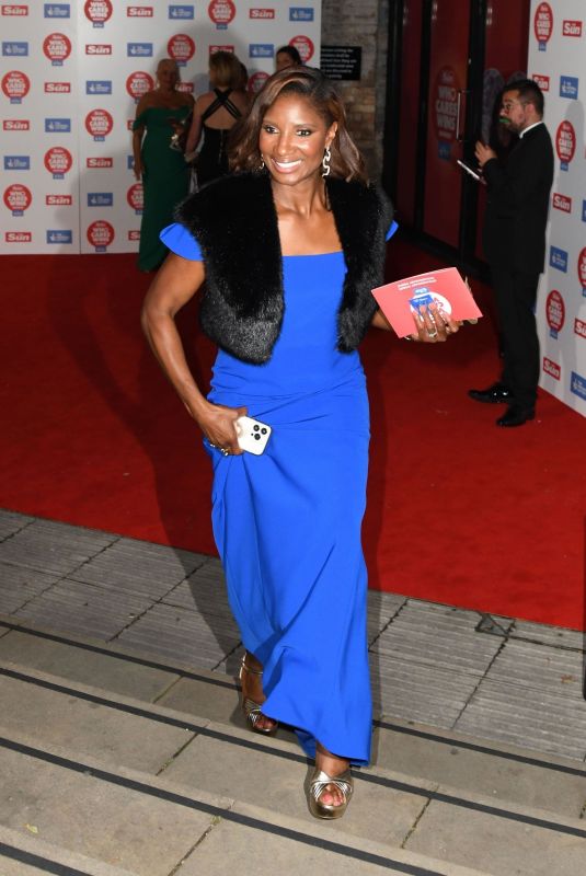 DENISE LEWIS Leaves Who Cares Wins Awards in London 09/19/2023
