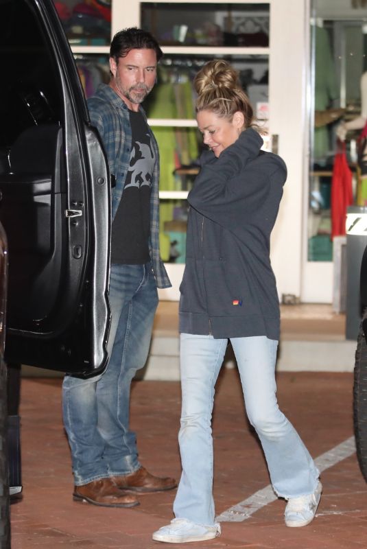 DENISE RICHARDS and Aaron Phypers Leaves Lucky