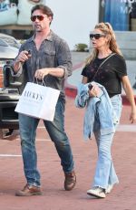 DENISE RICHARDS and Aaron Phypers on a Dinner Date at Lucky