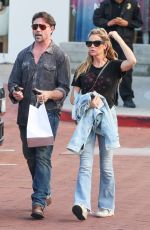 DENISE RICHARDS and Aaron Phypers on a Dinner Date at Lucky