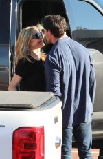 DENISE RICHARDS and Aaron Phypers Out Kissing in Malibu 09/06/2023