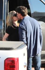 DENISE RICHARDS and Aaron Phypers Out Kissing in Malibu 09/06/2023
