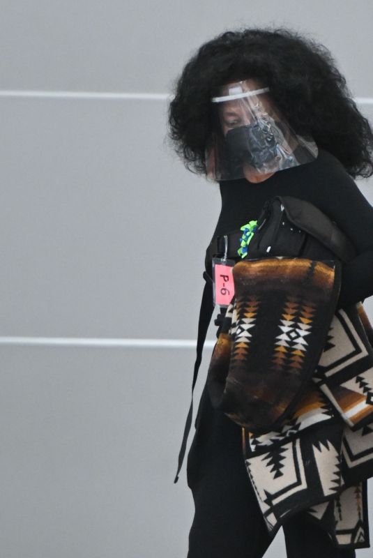 DIANA ROSS Arrives at JFK Airport in New York 09/05/2023