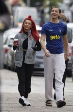DIANNE BUSWELL and Bobby Brazier Head to Costa Coffee in London 09/18/2023