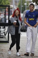 DIANNE BUSWELL and Bobby Brazier Head to Costa Coffee in London 09/18/2023