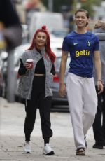 DIANNE BUSWELL and Bobby Brazier Head to Costa Coffee in London 09/18/2023