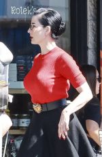 DITA VON TEESE and Adam Rajcevich Out in Los Angeles 09/03/2023