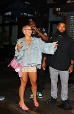 DOJA CAT Out for Dinner at Carbone in New York 09/11/2023