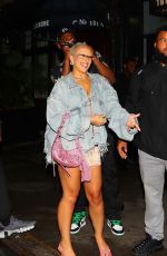 DOJA CAT Out for Dinner at Carbone in New York 09/11/2023