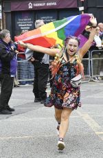 DOLLY-ROSE CAMPBELL at Manchester Pride Parade 08/26/2023