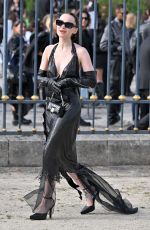 DOVE CAMERON Arrives at Givenchy Fashion Show in Paris 09/28/2023