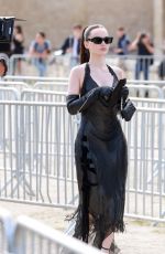 DOVE CAMERON at Givenchy Womenswear Spring/summer 2024 Show at Paris Fashion Week 09/28/2023