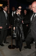 DOVE CAMERON Leaves Vogue World Afterparty at George Club in London 09/14/2023