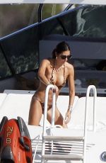 ELISABETTA GREGORACI in Bikini at a Boat in South of France 09/04/2023