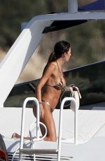 ELISABETTA GREGORACI in Bikini at a Boat in South of France 09/04/2023